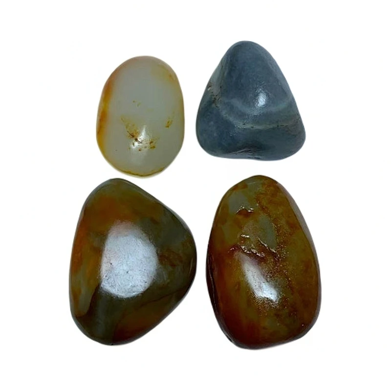 和田玉把件原石冰透吊坠聚红沁自然把件多规格喜欢下单多样性发货