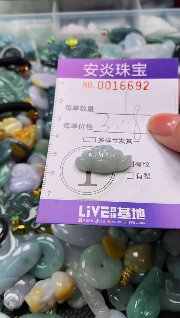 颈饰未镶嵌翡翠闪购0016692