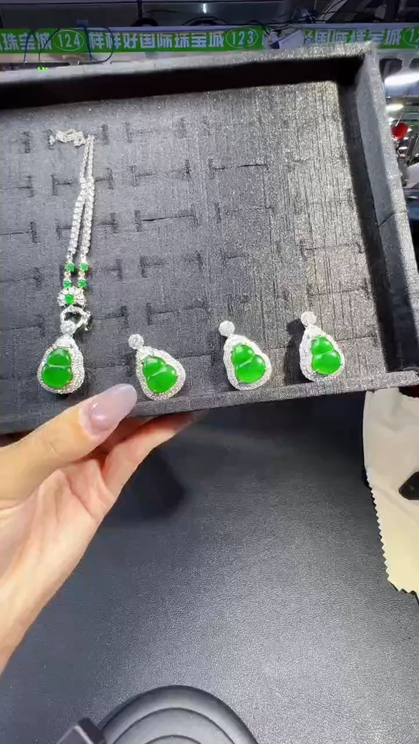 定制翡翠未镶嵌葫芦商品多样性发货1