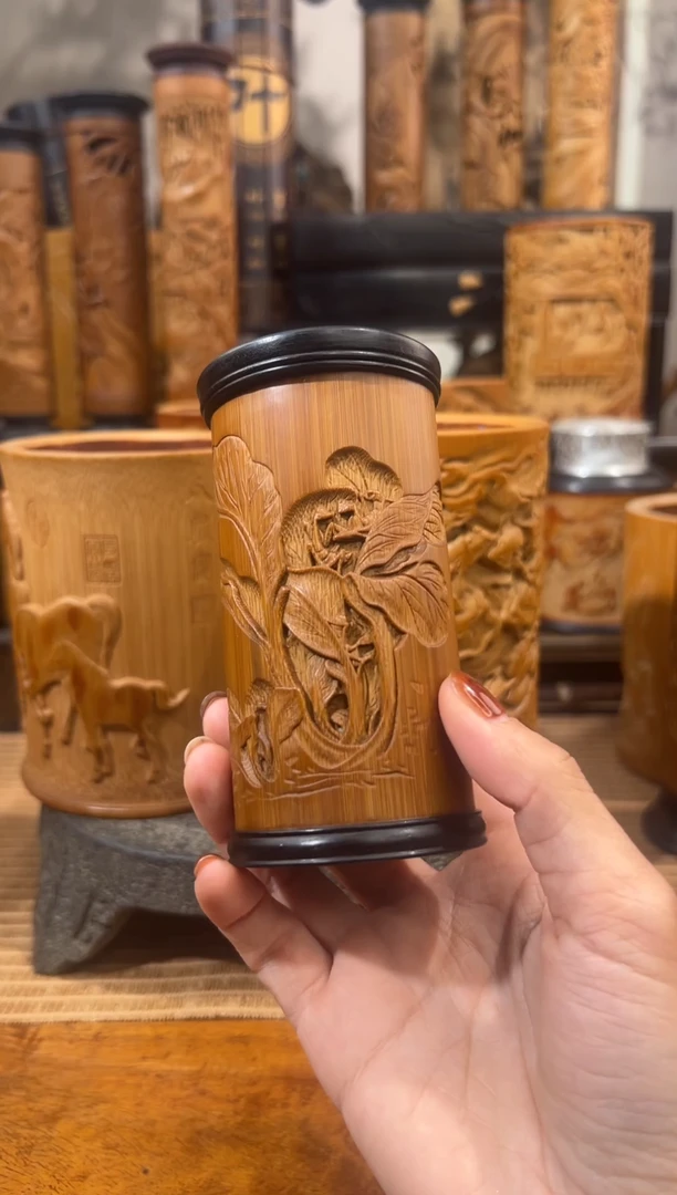 泡****]白菜茶叶罐一个