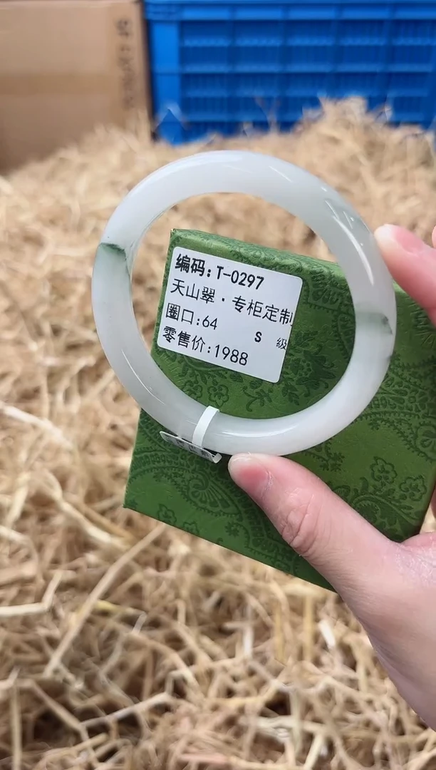 未镶嵌手镯石英质玉T-0297