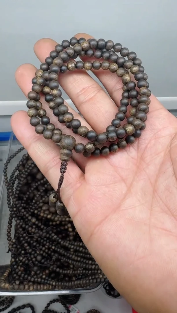 【闪购商品】沉香手串乌身0.5规格多圈11克