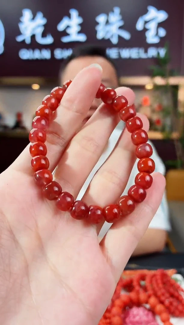 未镶嵌手串南红玛瑙943