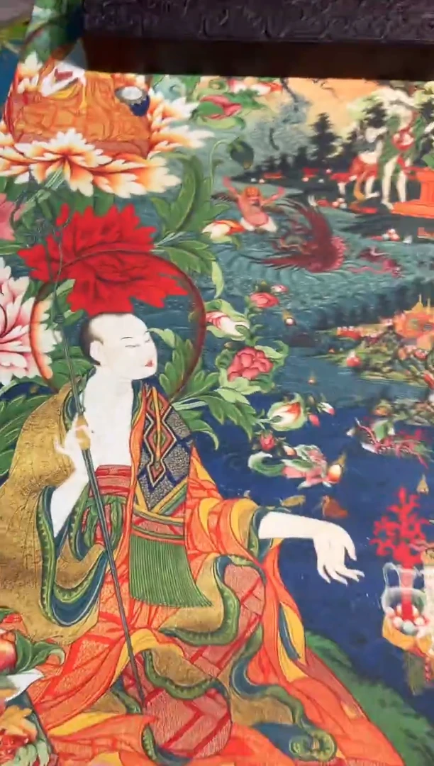 卷轴画东东唐卡tk16