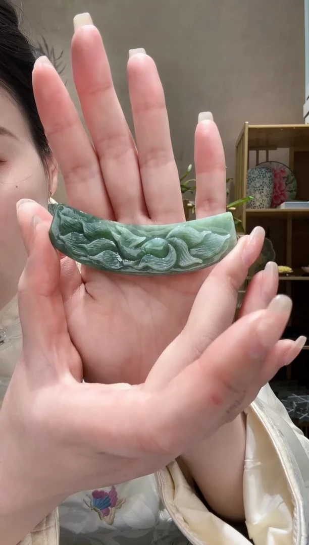 【闪购商品】翡翠耳饰未镶嵌吊坠