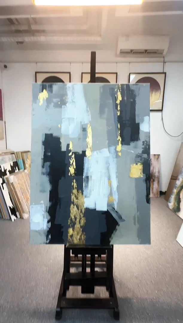 168现代艺术装饰画油画90cm*120cm