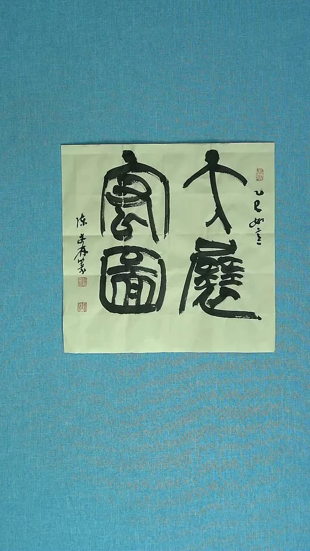 【闪购商品】书法197 捡漏陈述林中书协34*34