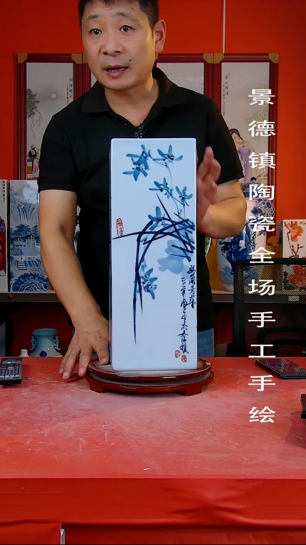 摆件景德镇陶瓷 全场手工手绘