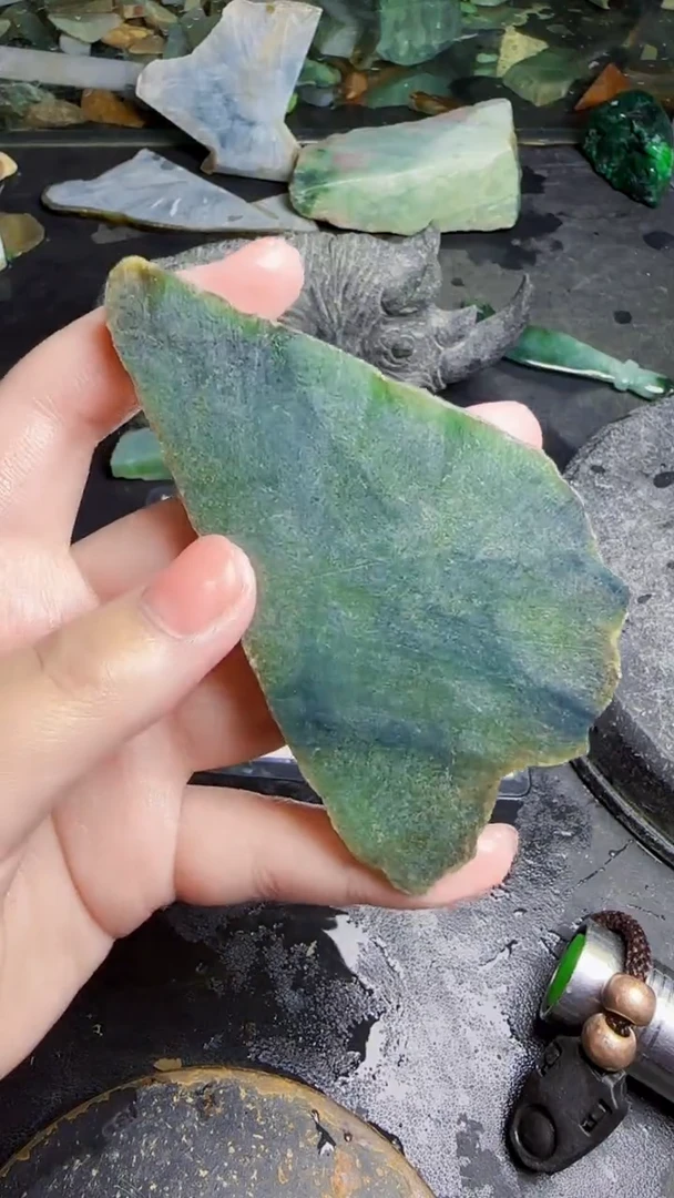 未镶嵌挂件翡翠壹天然翡翠040