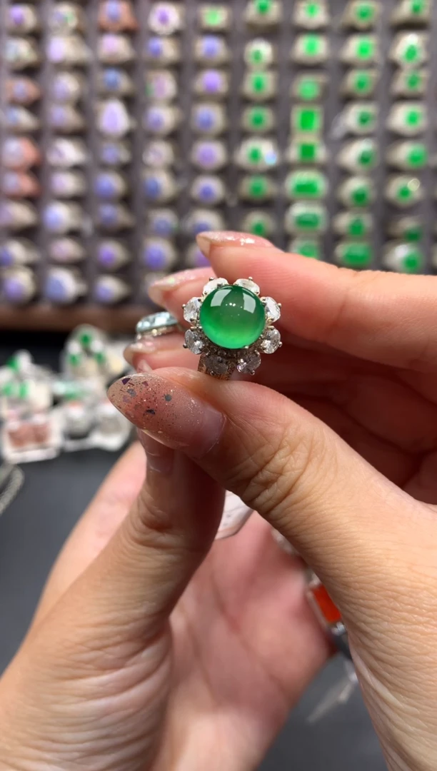 未镶嵌定制翡翠31天然缅甸A货翡翠  11.16