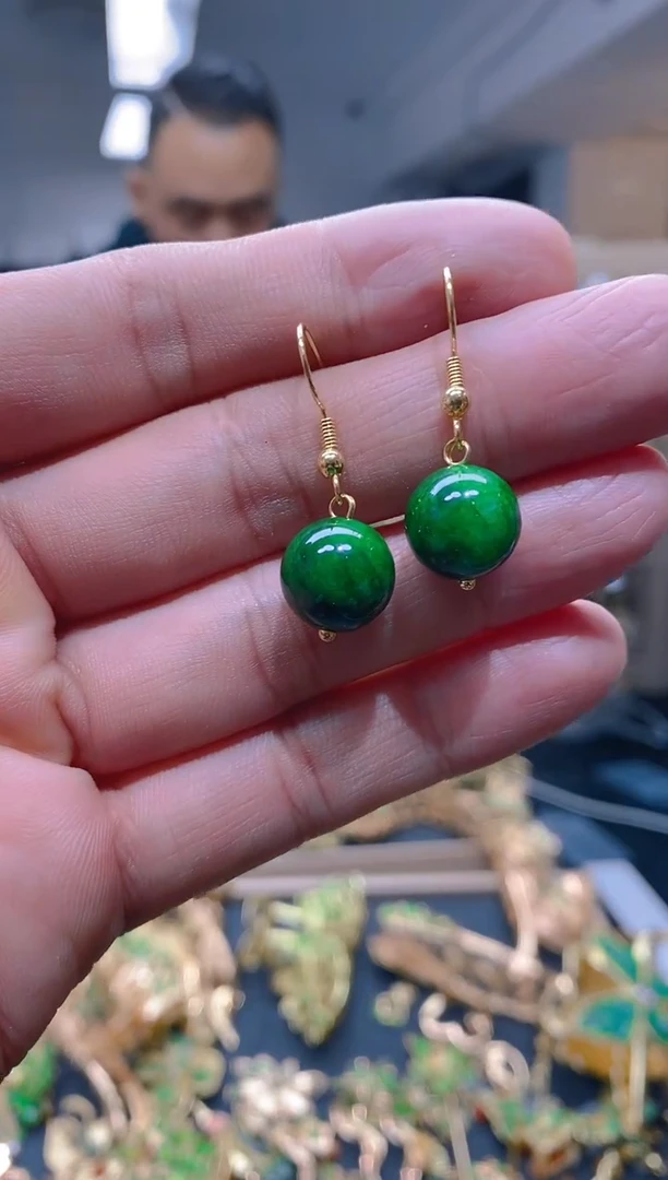 【闪购商品】玛瑙/玉髓耳饰合金26玛瑙饰品