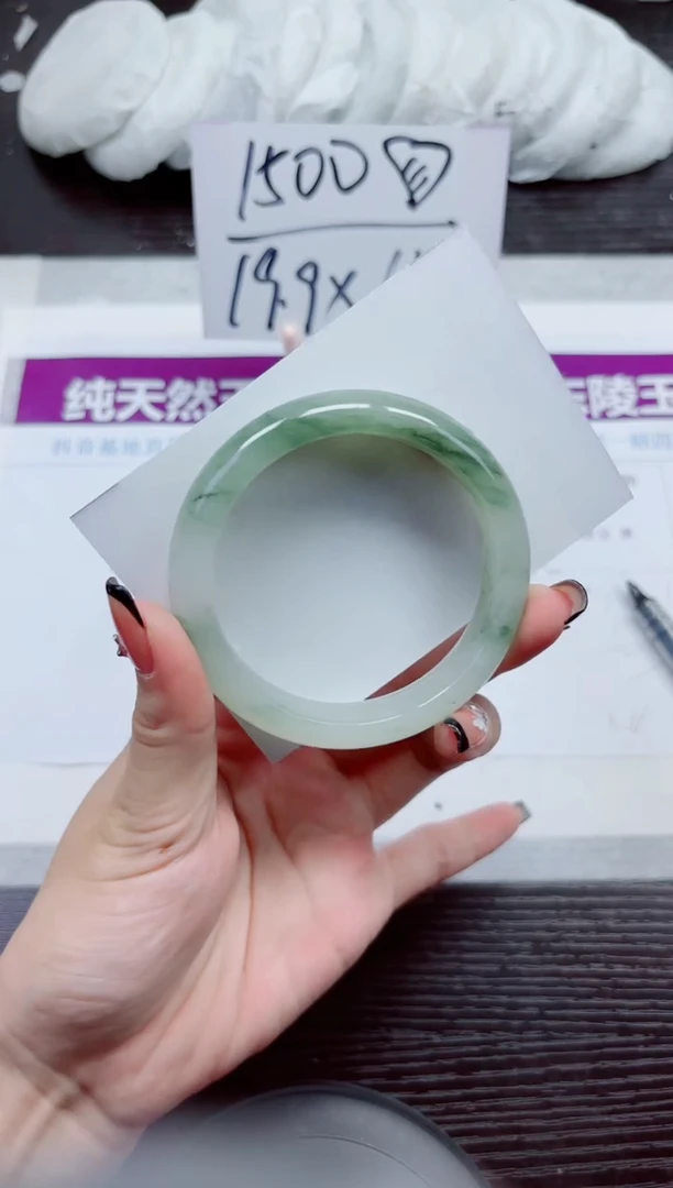 未镶嵌手镯石英质玉A37-58.59