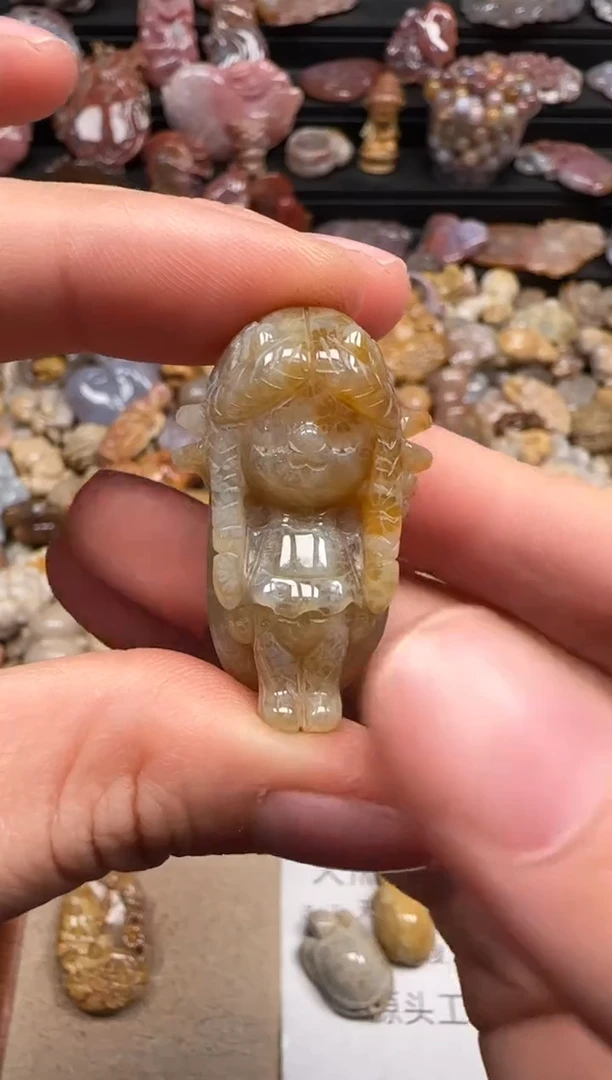 【闪购商品】硅化珊瑚（珊瑚玉）颈饰未镶嵌185