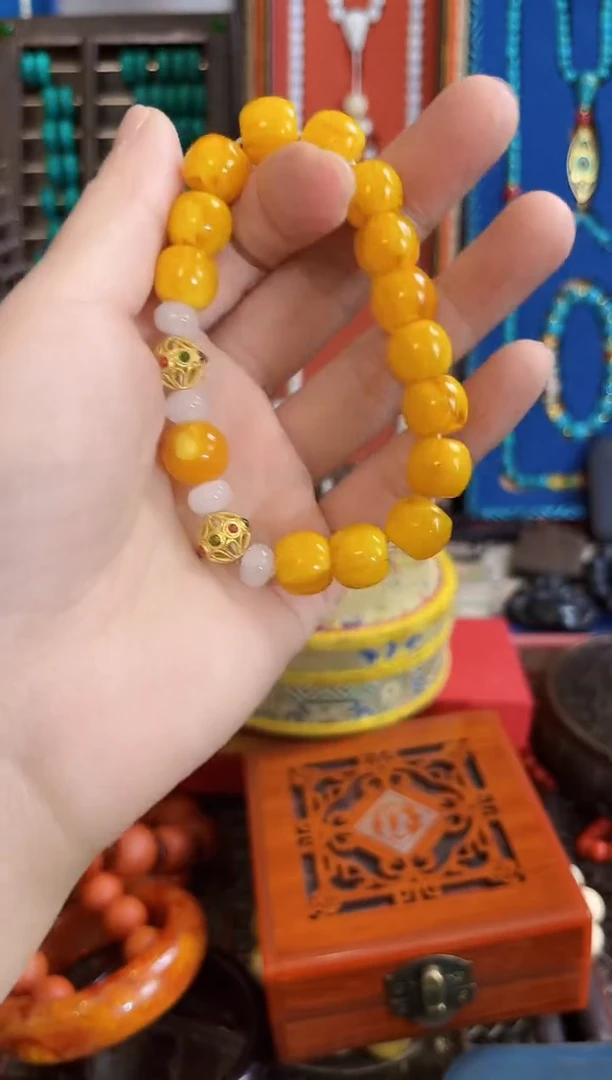 未镶嵌蜜蜡手链【闪购商品闪购商品】