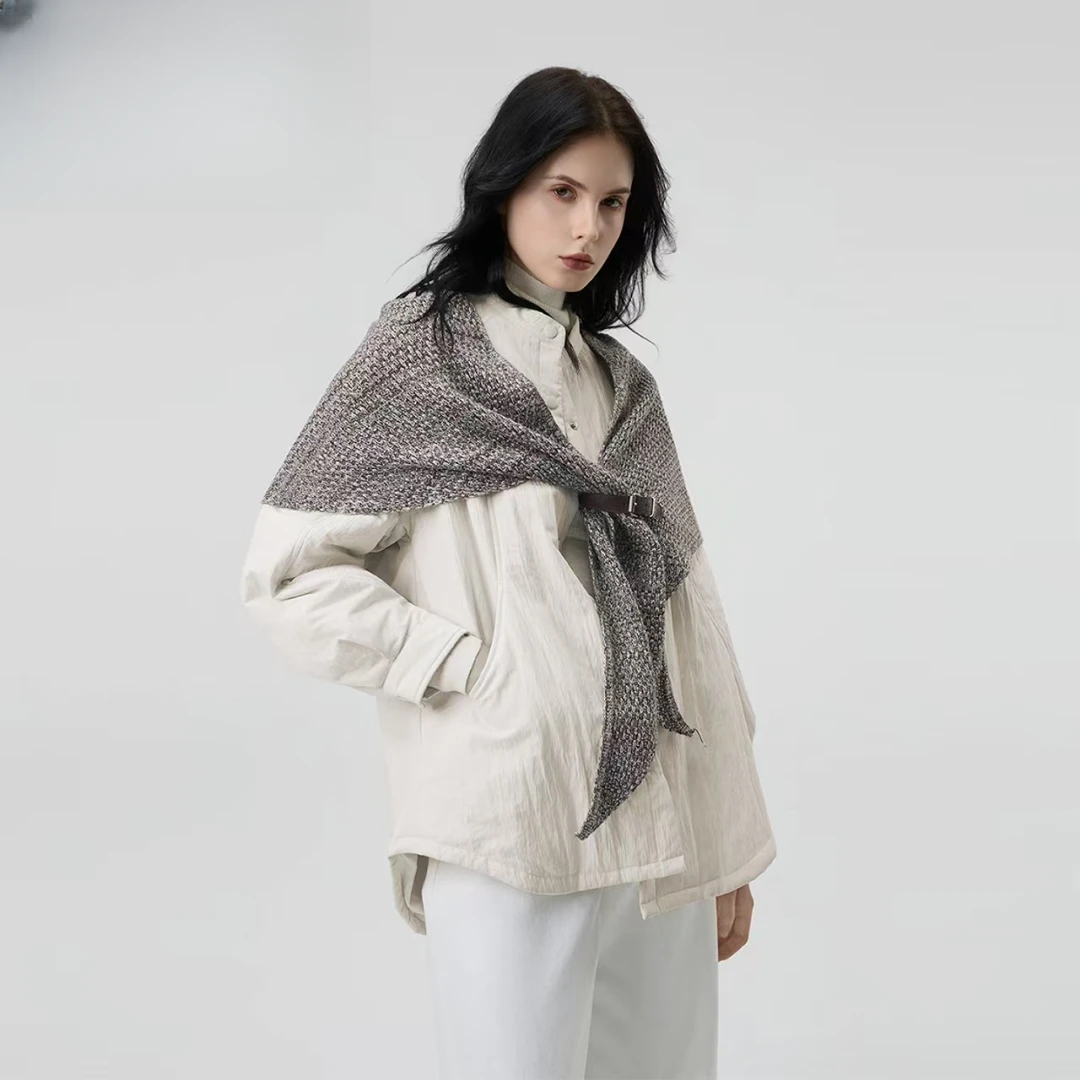 外套女士保暖短棉服休闲时尚常规款棉服