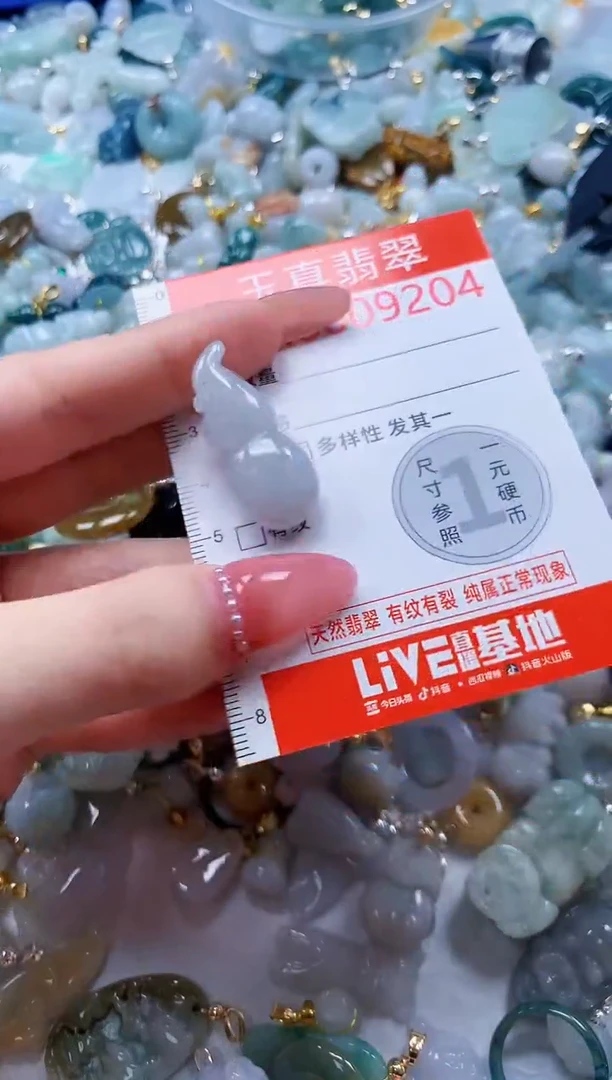 翡翠未镶嵌吊坠(不含链)9204