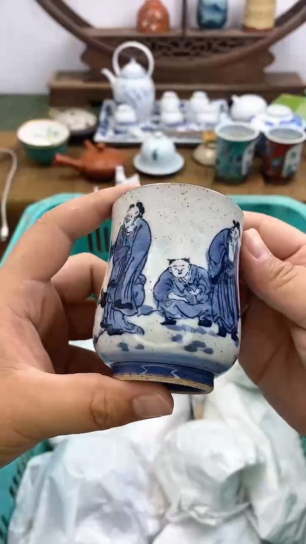 瓷片水*浅回流瓷器 默认微瑕 28包邮