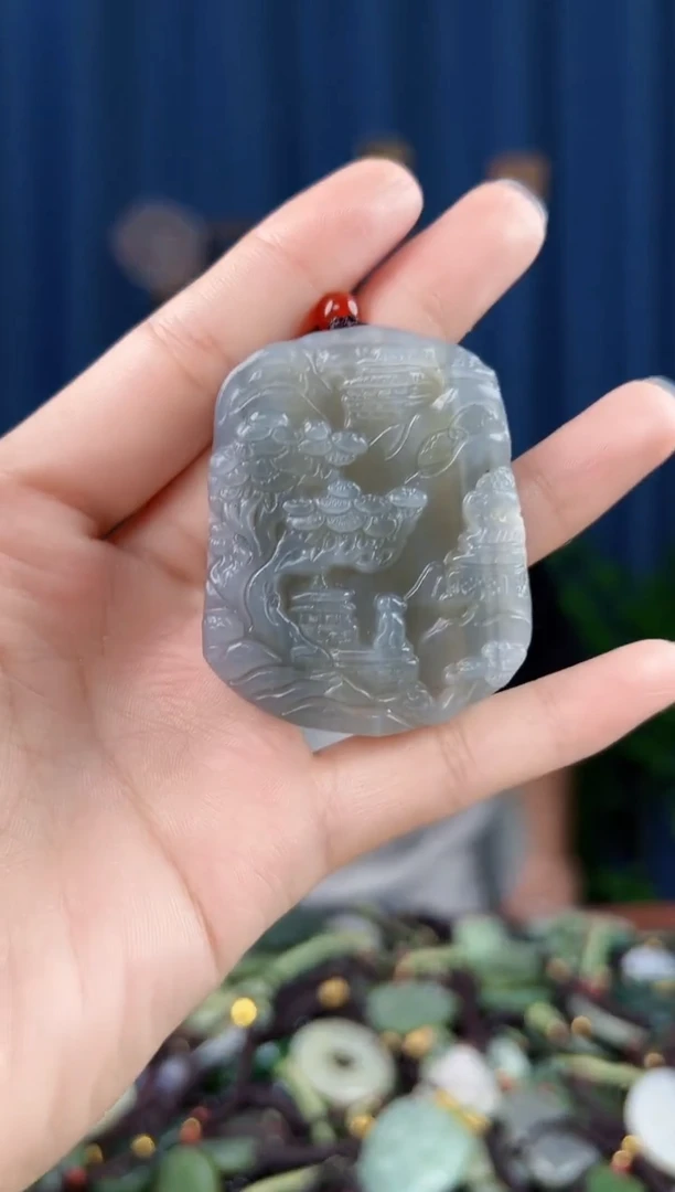 未镶嵌和田玉挂件拍一发一