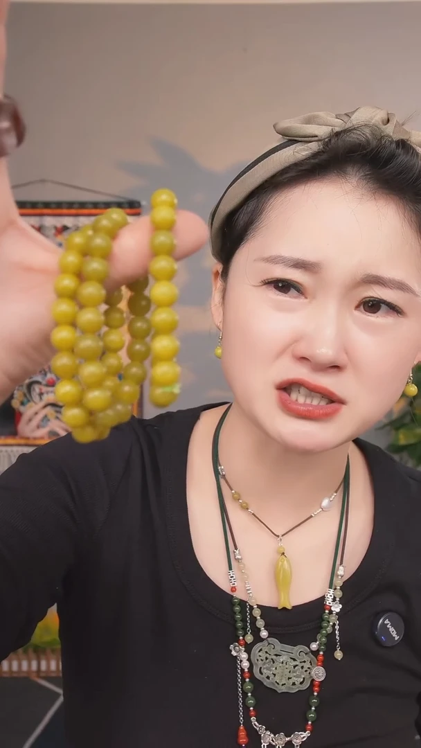 未镶嵌岫玉手链卡10珠珠手链多样性发货一件