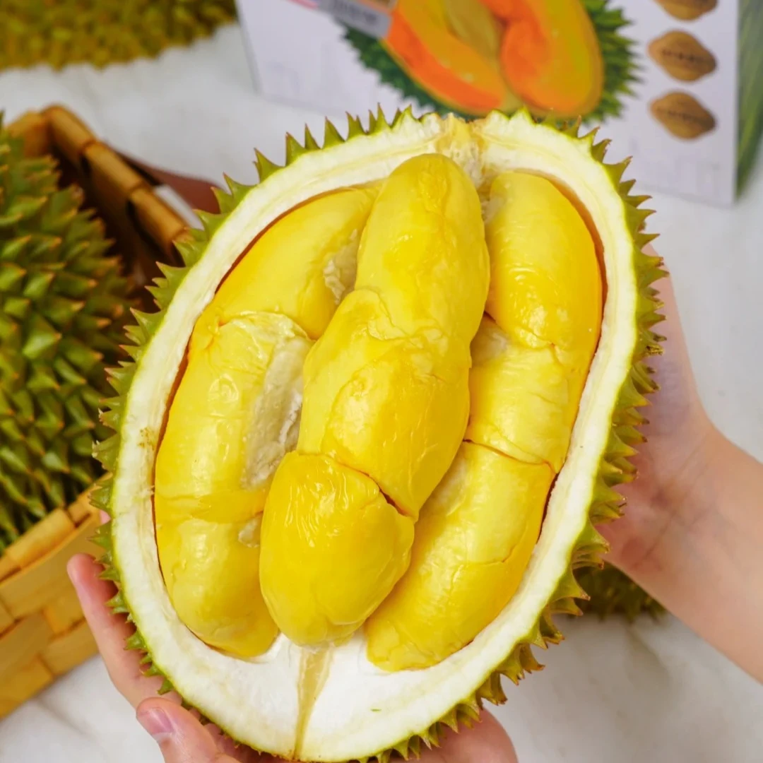 泰国进口托曼尼鲜榴莲2-7斤顺丰空运香甜软糯托曼尼核大泰国托曼尼泰国