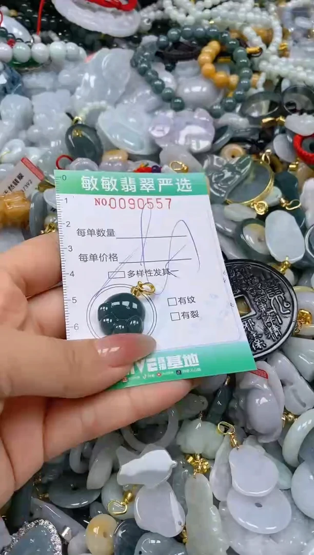 【闪购商品】翡翠颈饰未镶嵌闪购0090557多样性发其一