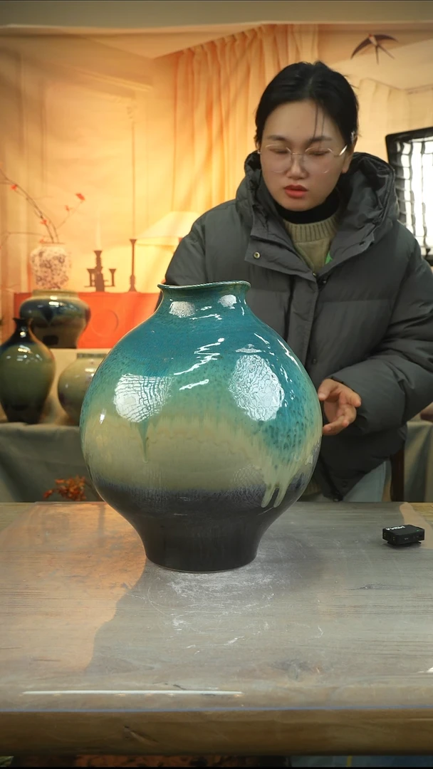 高度33 口径12陶瓷花瓶