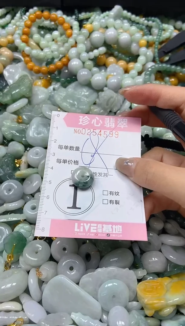 翡翠未镶嵌颈饰闪购0254599