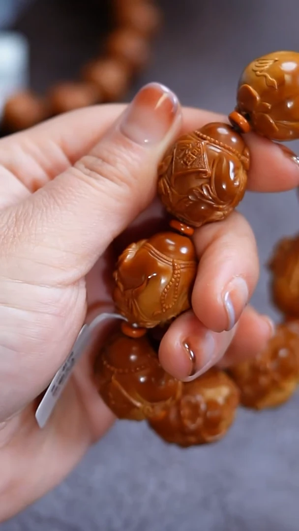 手串/手链橄榄核秋**寒手串/手链 橄榄核