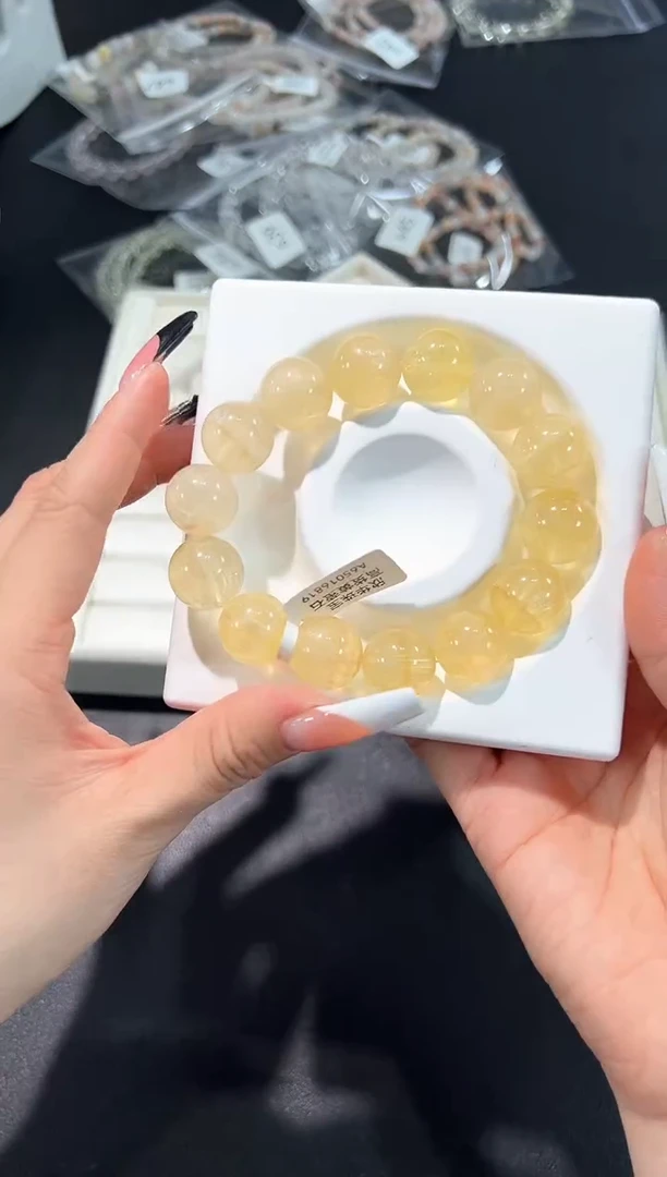 未镶嵌手链萤石49s多样性发其一【1条】默认微瑕
