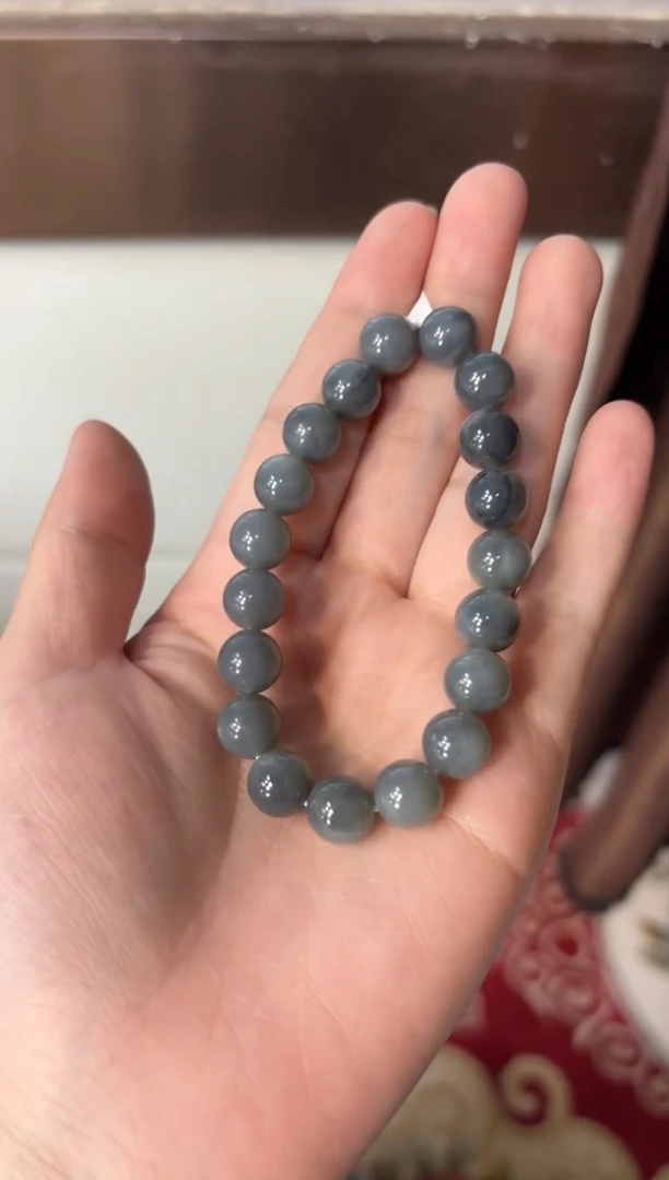 【闪购商品】和田玉手串未镶嵌若羌微色差卡10