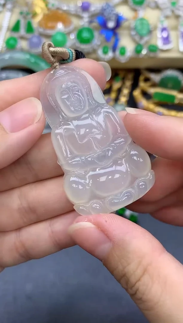 颈饰未镶嵌翡翠110-中国好珍宝