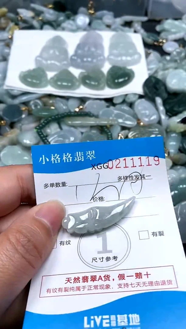 【闪购商品】翡翠颈饰未镶嵌闪购商品0211119