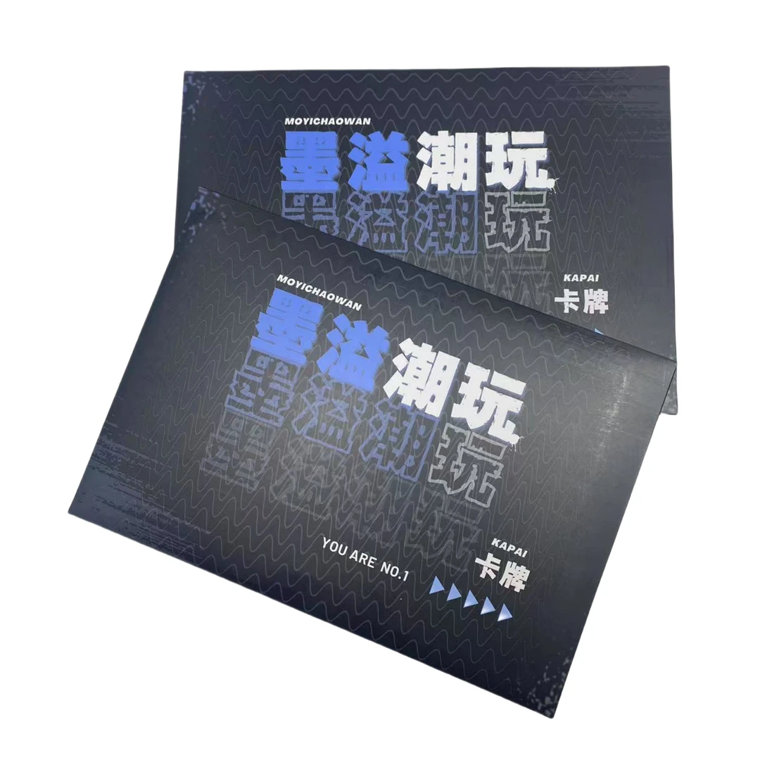 【墨溢潮玩】繁花似锦A5晶钻微闪磨砂卡牌（默认代拆）