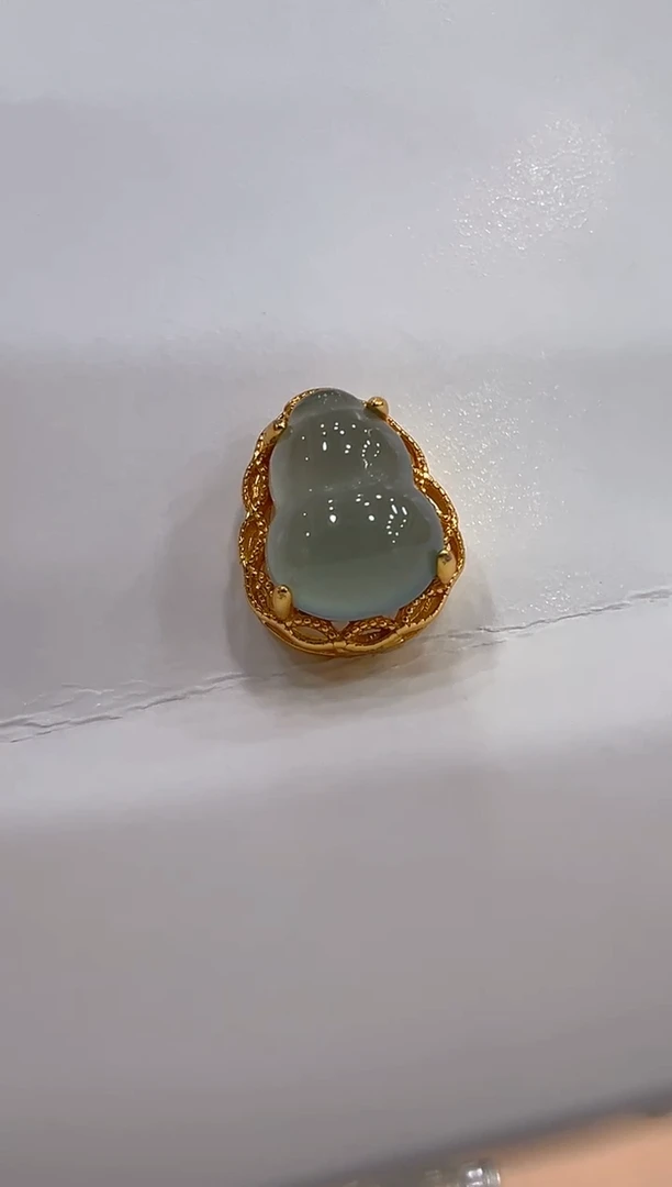 吊坠(不含链)银S925镶嵌翡翠多样性团购发一件