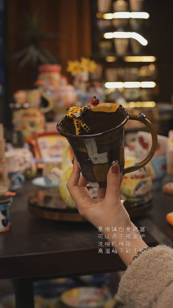 景德镇釉下彩绘设计师款式陶瓷
