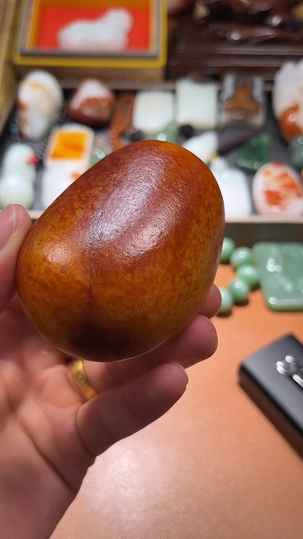 未镶嵌和田玉把件齐***。和田玉