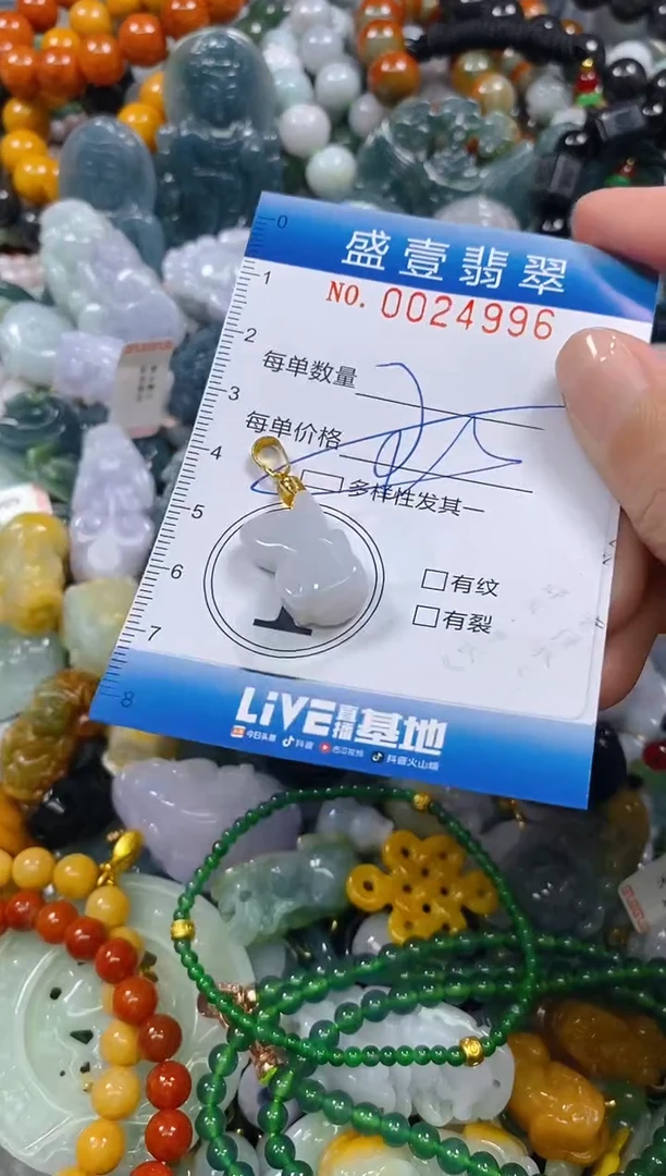 颈饰未镶嵌翡翠闪购0024996多样性发其一