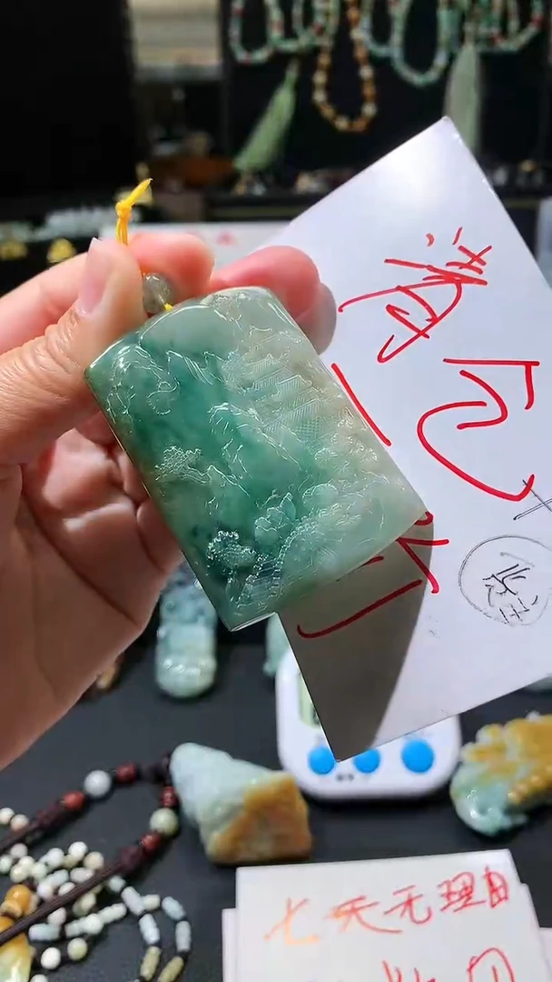 【闪购商品】翡翠颈饰未镶嵌挂件