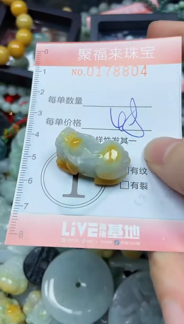 翡翠未镶嵌颈饰闪购0178804