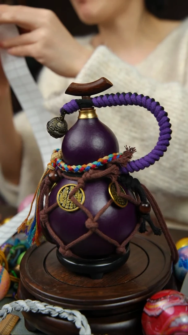 49号480ml左右非遗大漆酒葫芦