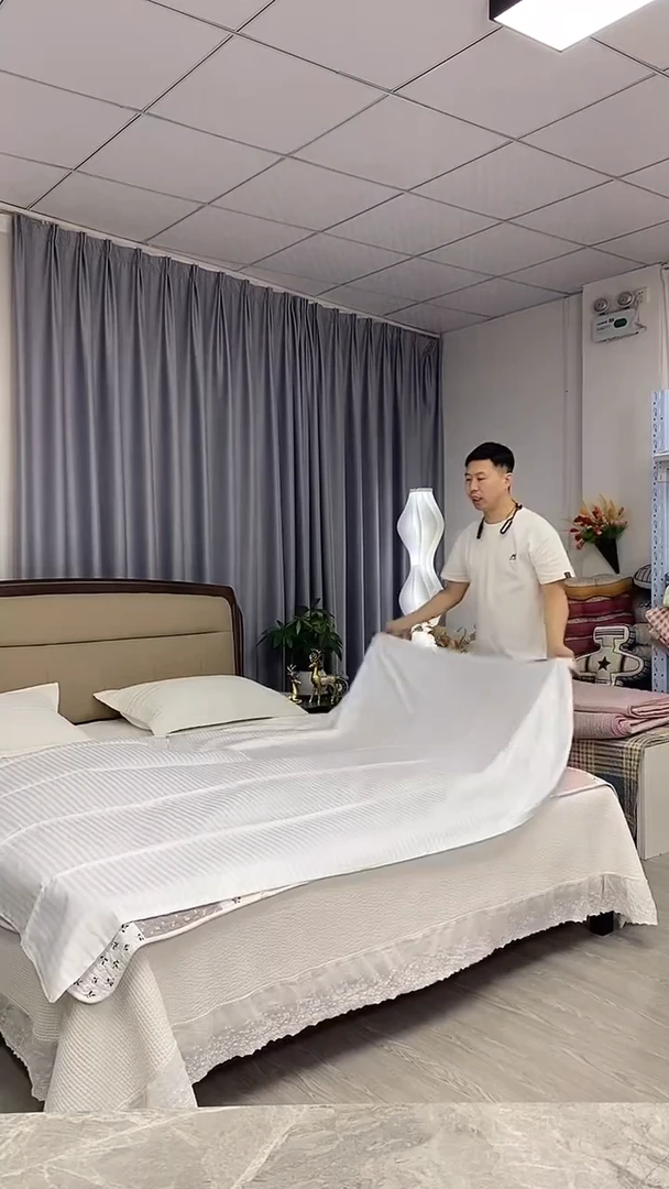 棉150cm*210cm 纯白被套