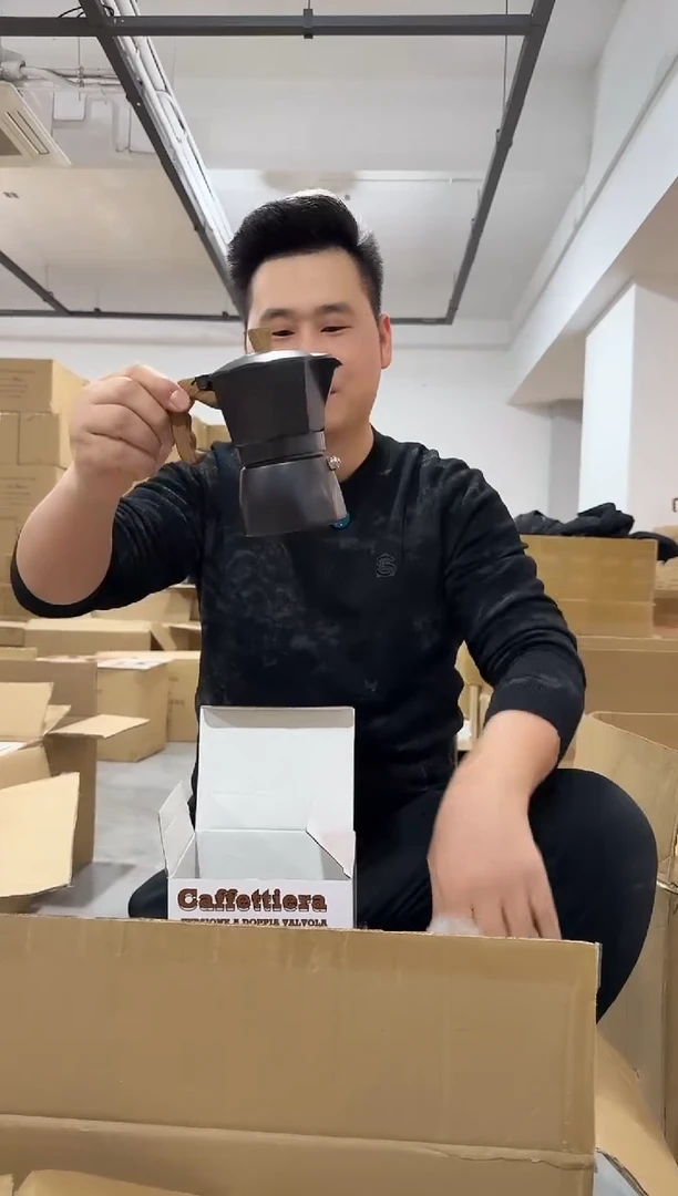 B款黑色双阀两杯