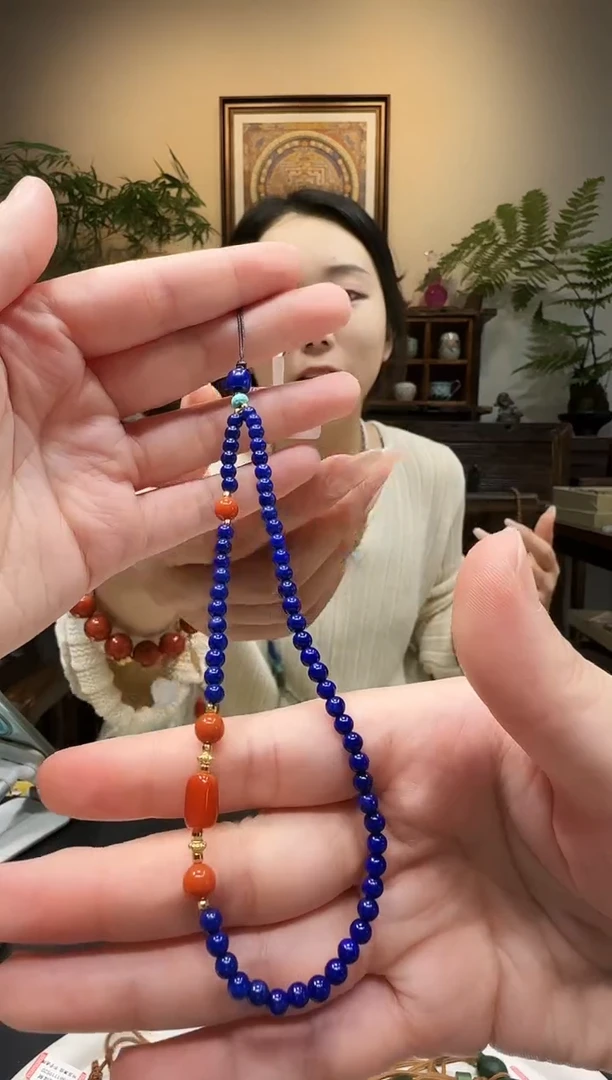 未镶嵌青金石颈饰挂件