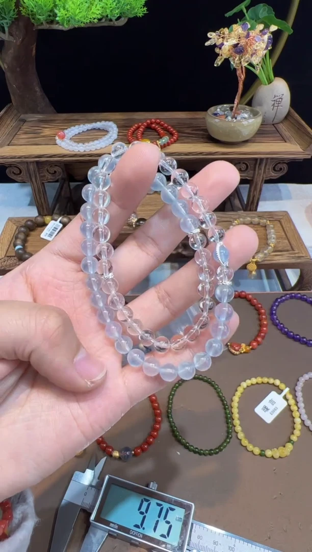 【闪购商品】海蓝宝石手绳未镶嵌@@手饰