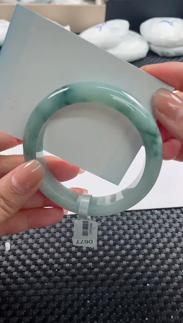 未镶嵌手镯翡翠基地发货H 7949 57+