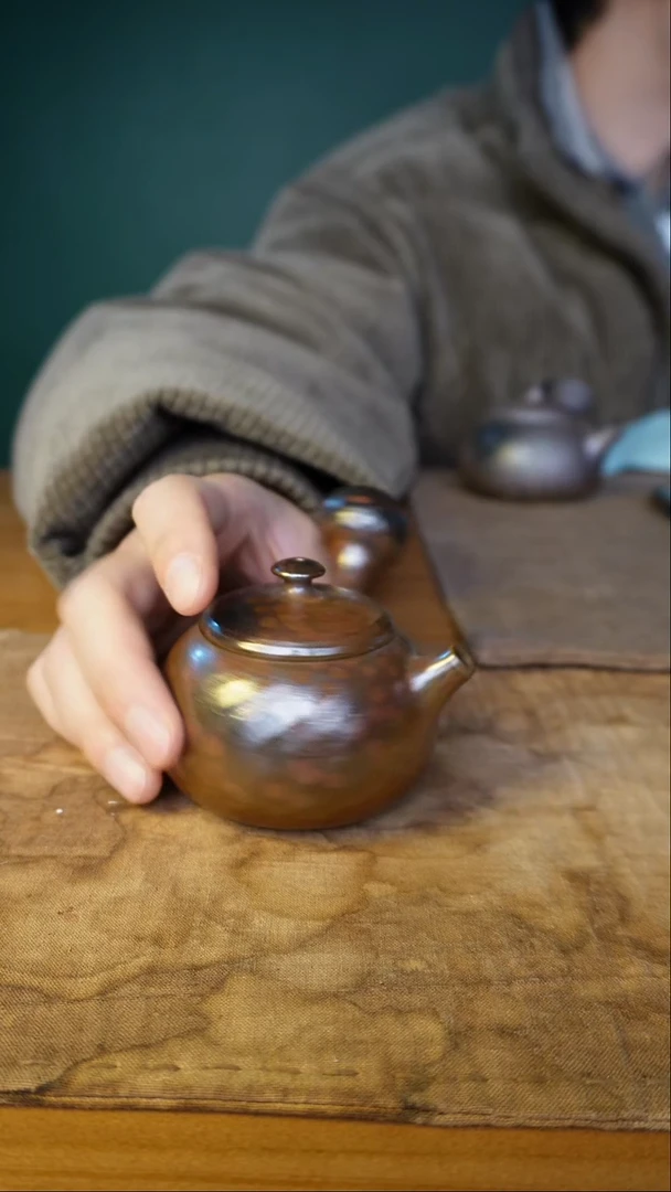 精品侧把的湘妃系列壶  618