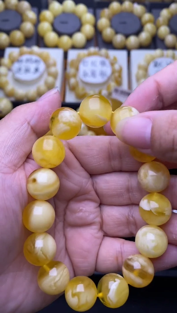 裸石琥珀未镶嵌大小姐珠宝严选125