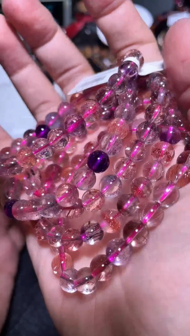 【闪购商品】水晶手链未镶嵌超七单圈A7（多样性发其一）