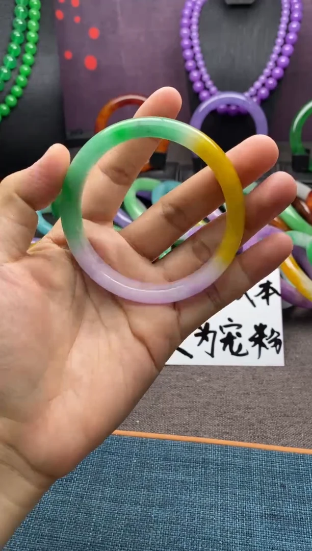 非金属仿水晶手镯
