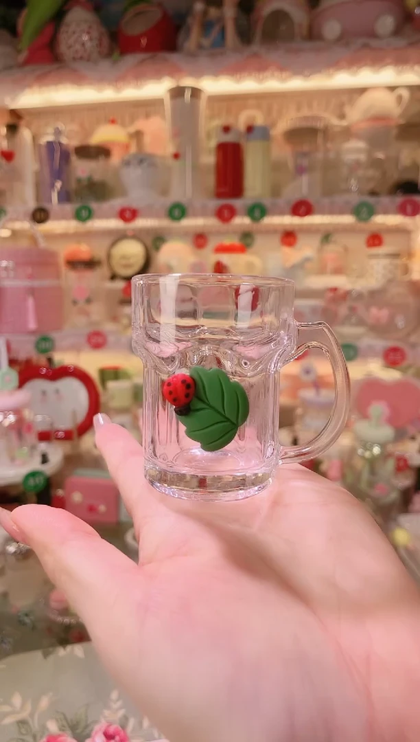【闪购商品】摆件瓢虫一口杯开播福利，数量不多，快抢！